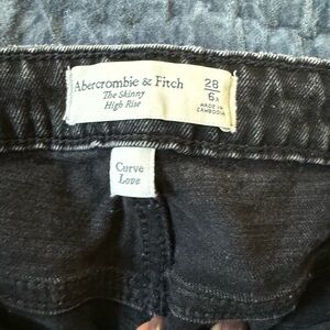 Abercrombie&Fitch Skinny High rise curve Love